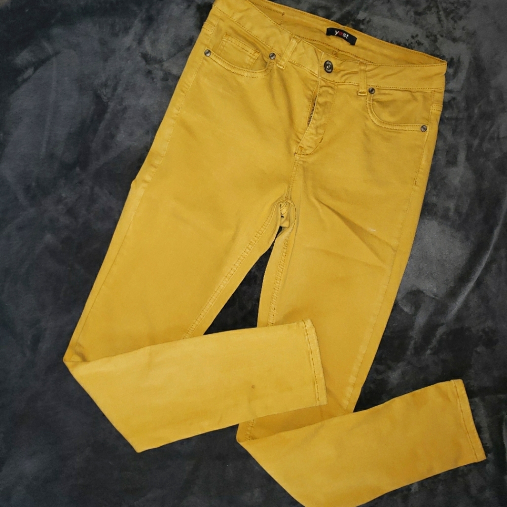 Mustard Skinny Jeans